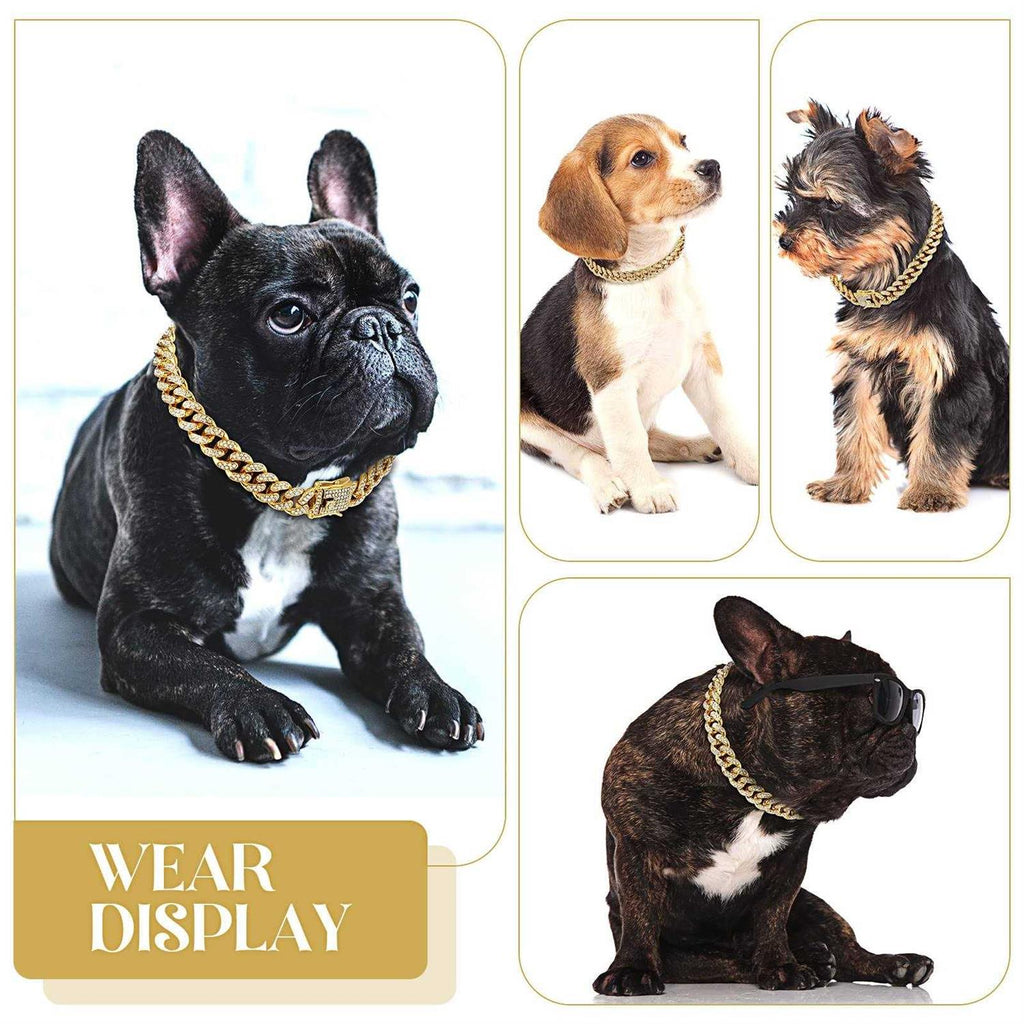 Dog Chain Collar with Secure Buckle Z91851