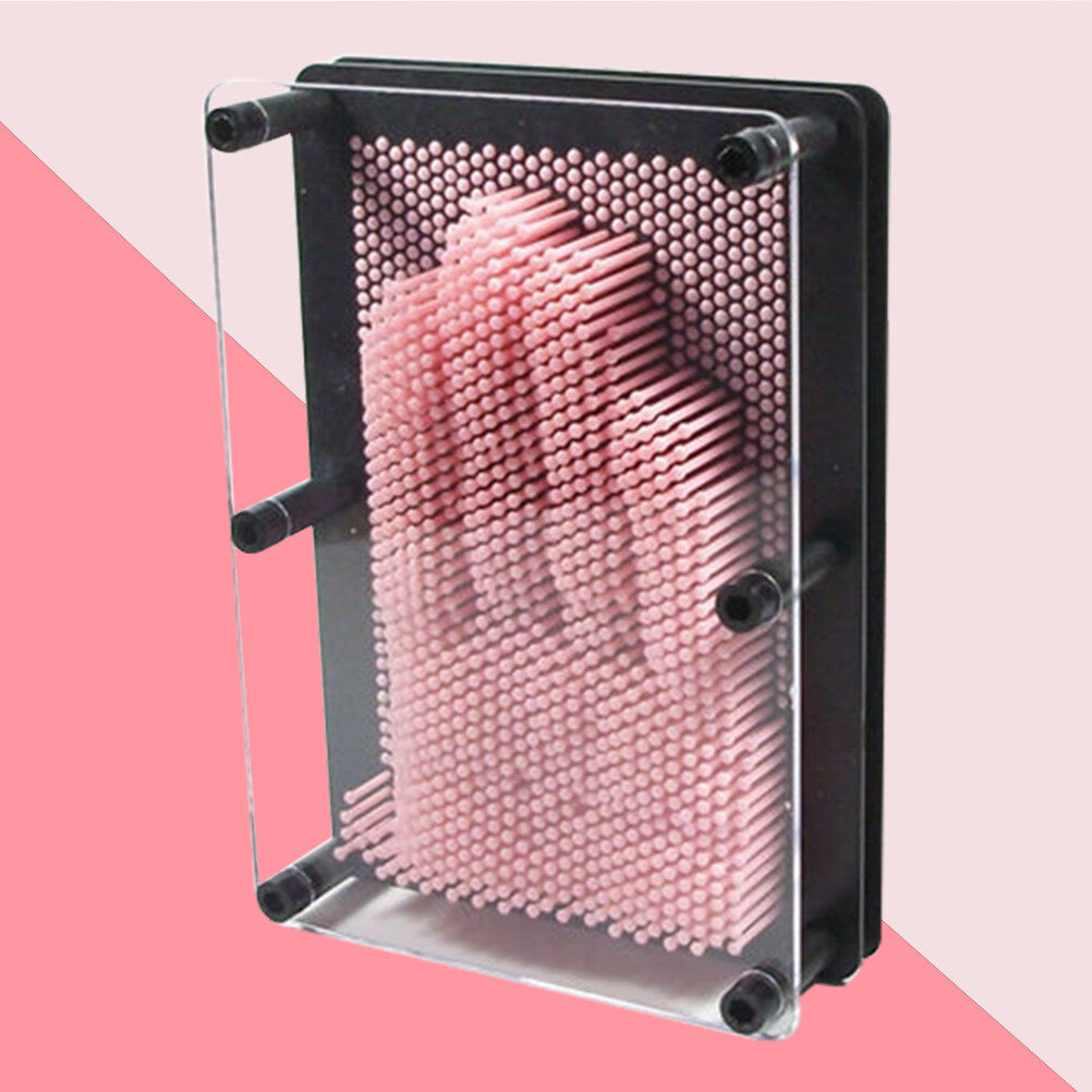 Pink 3-Dimensional Pin Art Board Toy D26731