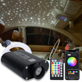 16W Fiber Optic Lights Starlight Headliner Light Kit with Remote Control, 150pcs 6.5ft Optical Fiber Cable Strands S8508