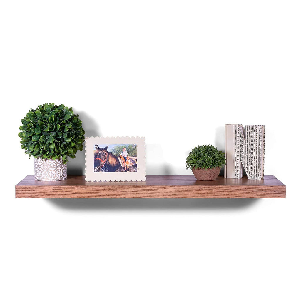 Solid Oak Wood Floating Shelf H4251