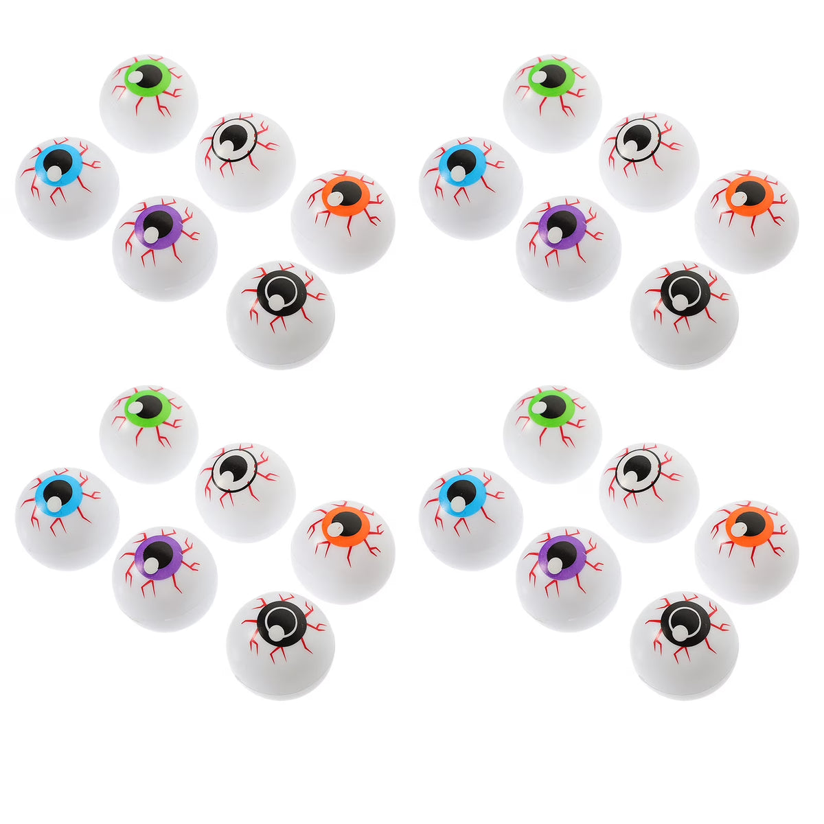 48 Pcs Halloween Bounce Eyeball Toy R248445