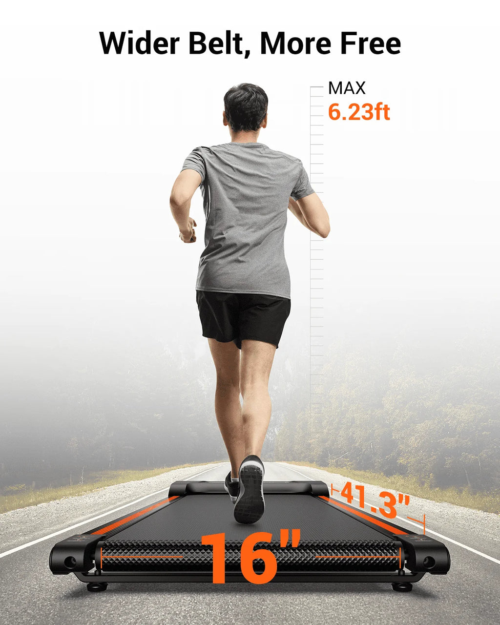 Under Desk Treadmill with Remote Control G8998