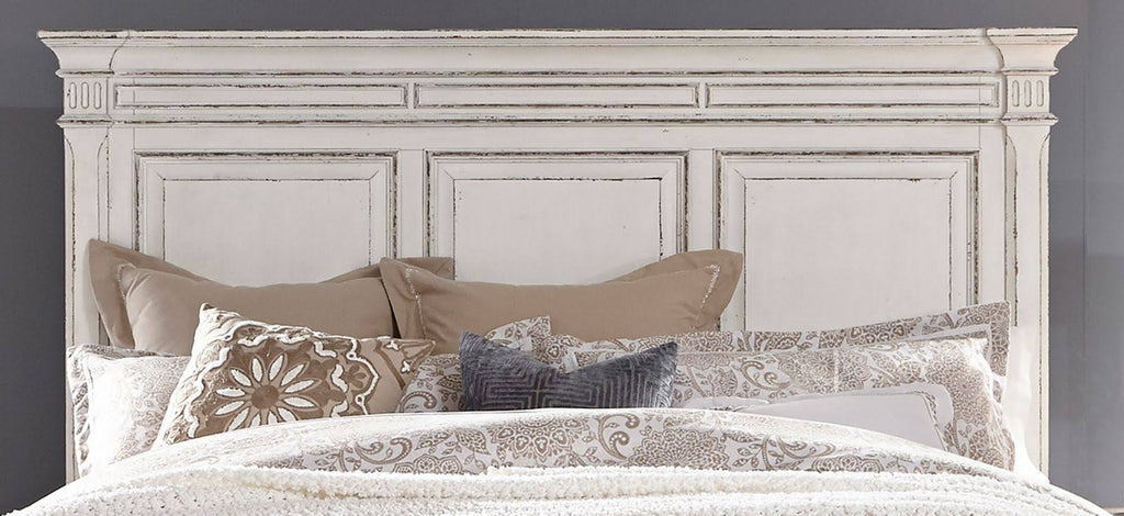 White Queen Panel Headboard X509