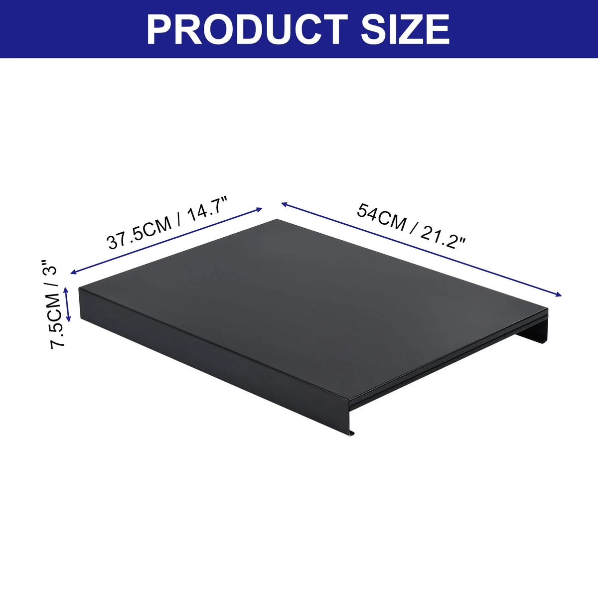 Black Stove Top Cover for Gas Stove U544926