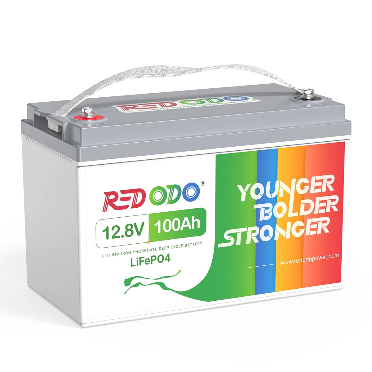 12V 100Ah LiFePO4 Deep Cycle Lithium Battery with 100A BMS V798