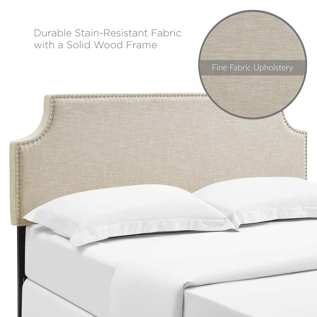 Queen Upholstered Fabric Headboard H1609
