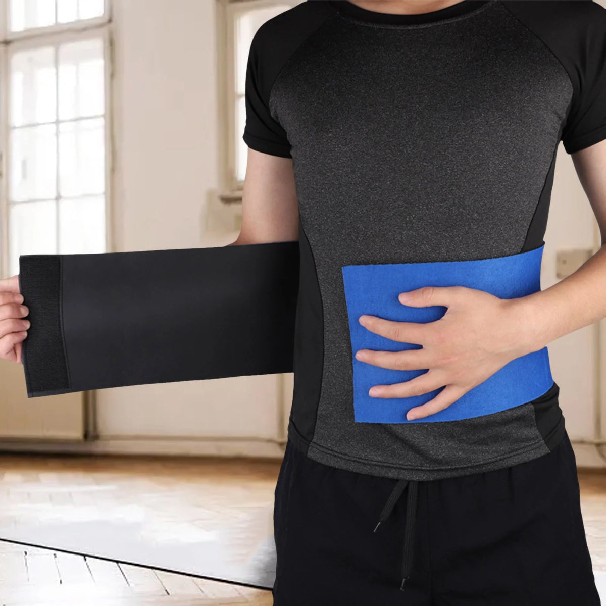 Blue Neoprene Waist Trimmer Belt C26186