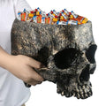 Extra Large Skull Candy Dish Bowl Holder Resin Decor A648539