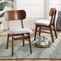 Grey Dining Chair Set of 2 L269
