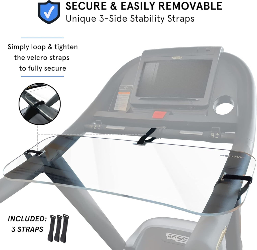 Clear Laptop Stand for Treadmill Pack of 2 D1646
