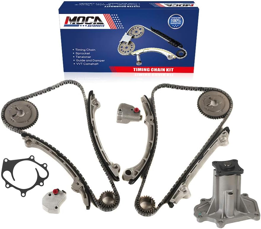Timing Chain Kit & Water Pump for 2002-2010 Infiniti Q45 FX45 M45 4.5L V8 DOHC VK45DE Z34341