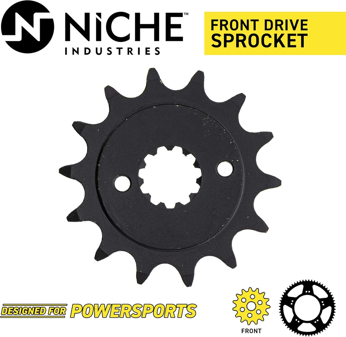Drive Sprocket Chain Combo Front 14 Rear 36 Tooth 520NZ Standard 108 Links E46687
