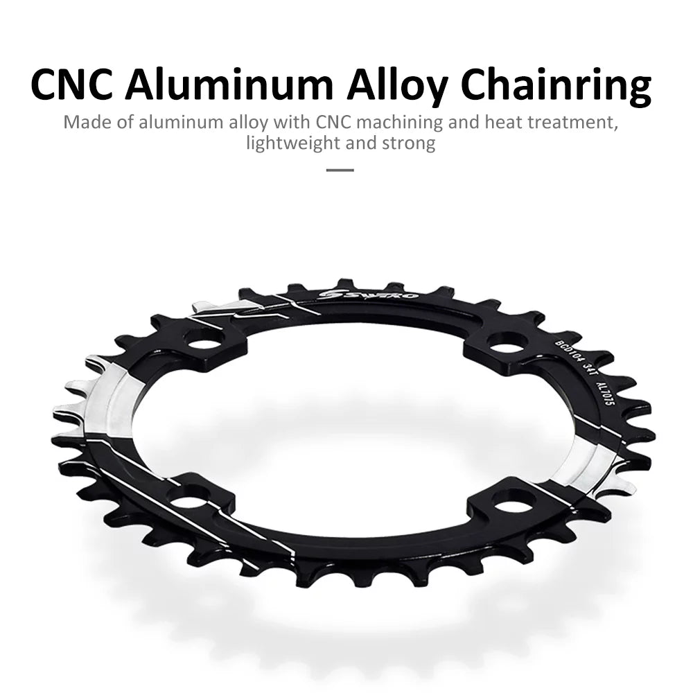 170mm 104 BCD Mountain Bike Crankset with Chainring and Bottom Bracket L818223