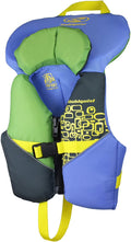 Blue/Green Kids Life Jacket for Children 30-50 lb X86508