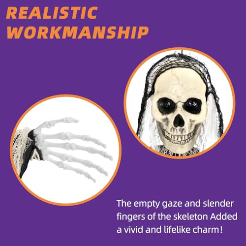 Halloween Hanging Ghosts Grim Reaper Skeleton Decorations A62188