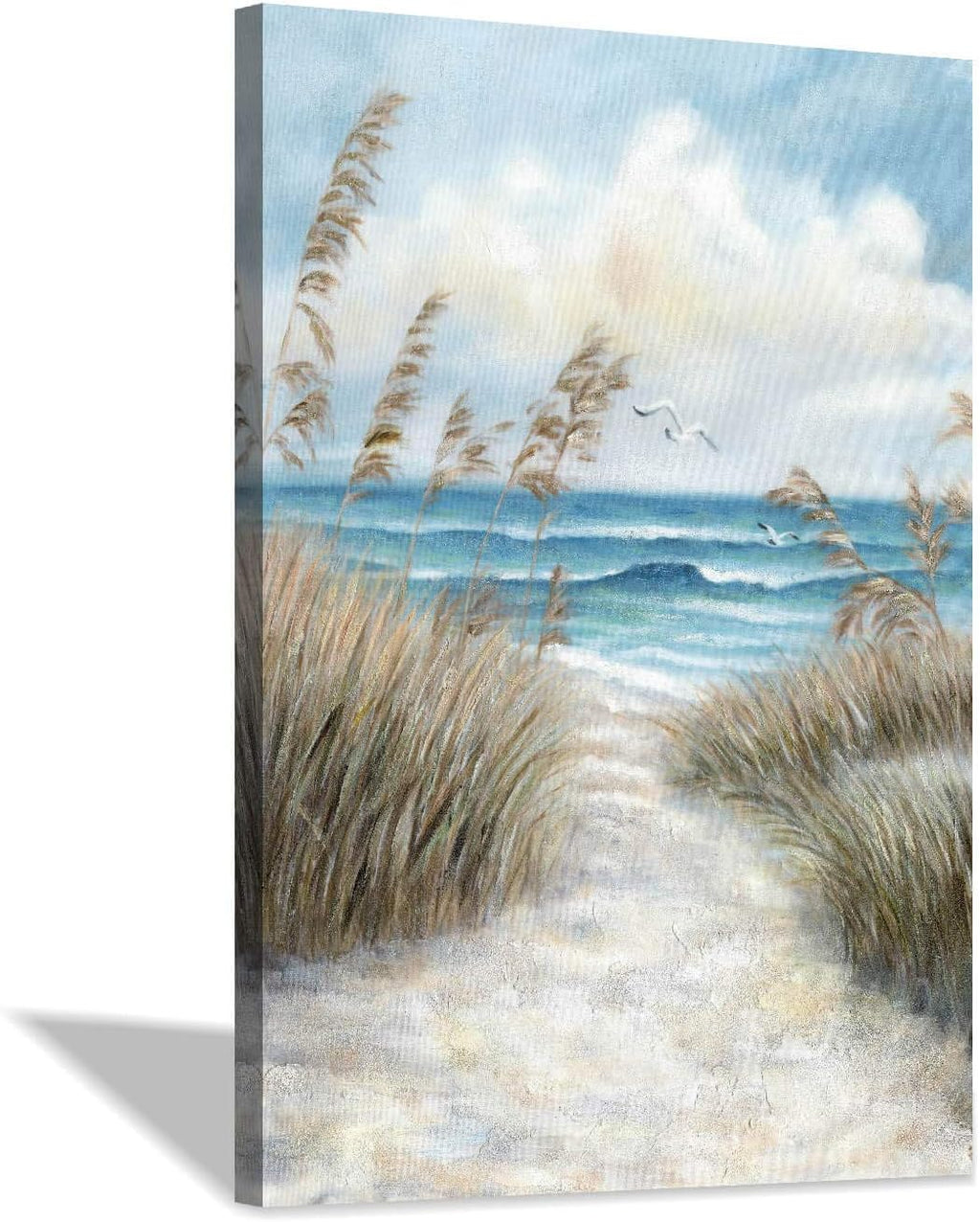 Seascape Canvas Abstract Wall Art Painting R600