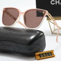 Double C Hollow Large Letter Polarized Sunglasses U18828