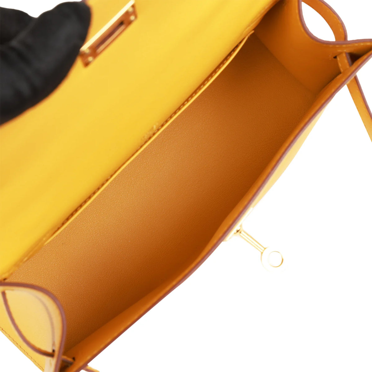 Jaune Ambre Swift Pochette K162610