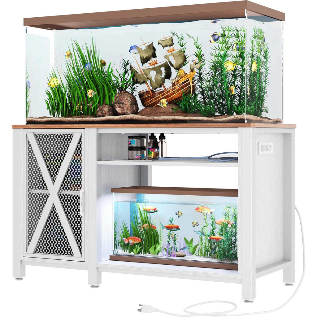 Heavy Duty Metal Aquarium Stand with Cabinet S4172
