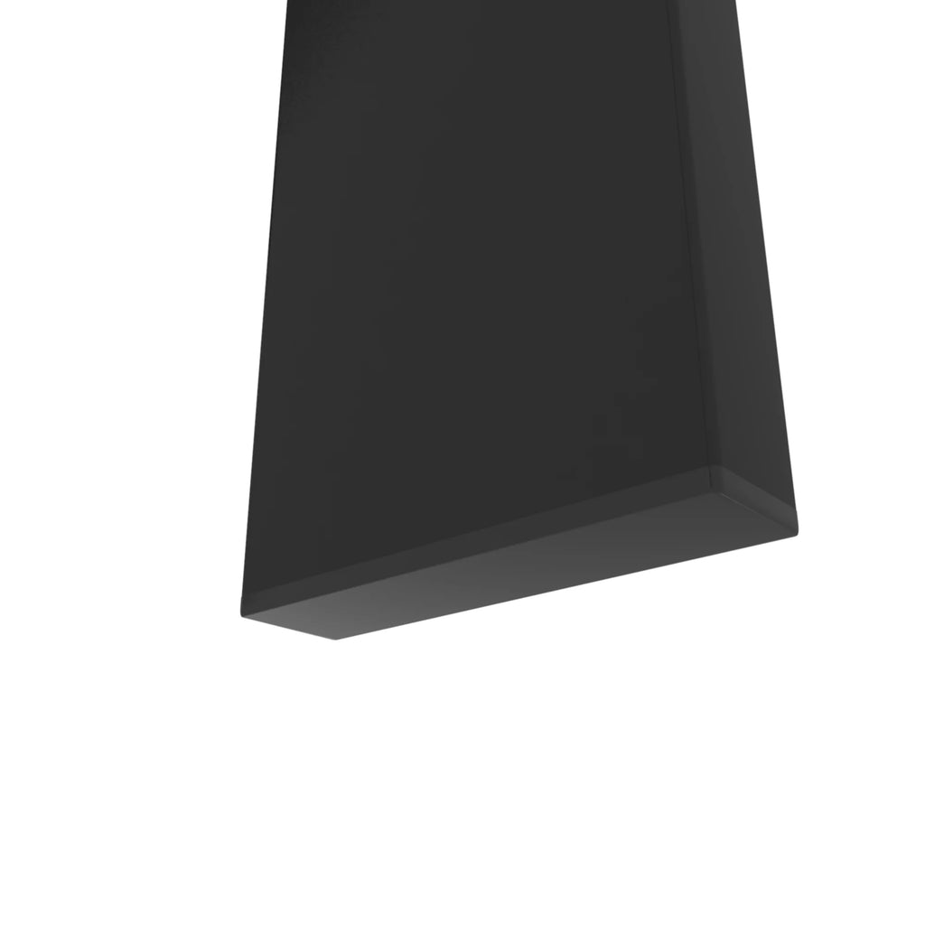 Black Rectangular Tempered Glass Dining Table R780