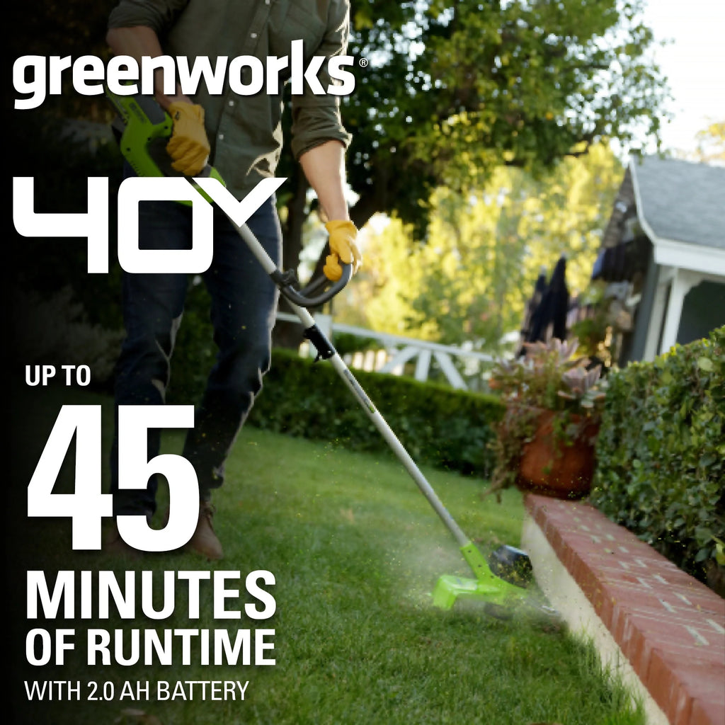 40V 12 String Trimmer with Battery & Charger T473178