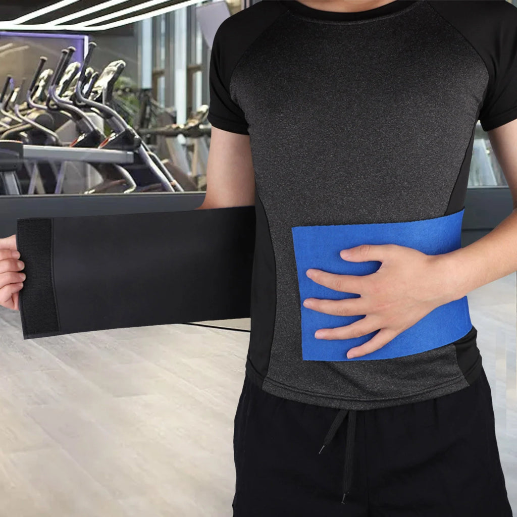 Blue Neoprene Waist Trimmer Belt C26186