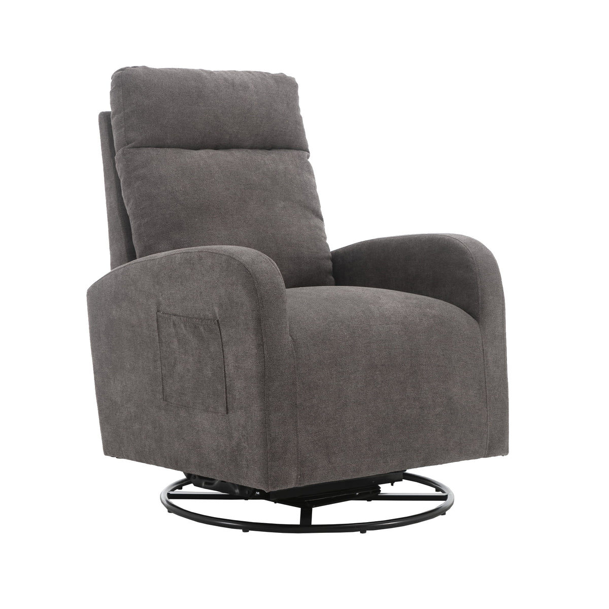 Upholstered Recliner and Swivel Glider Rocking Chair C5894