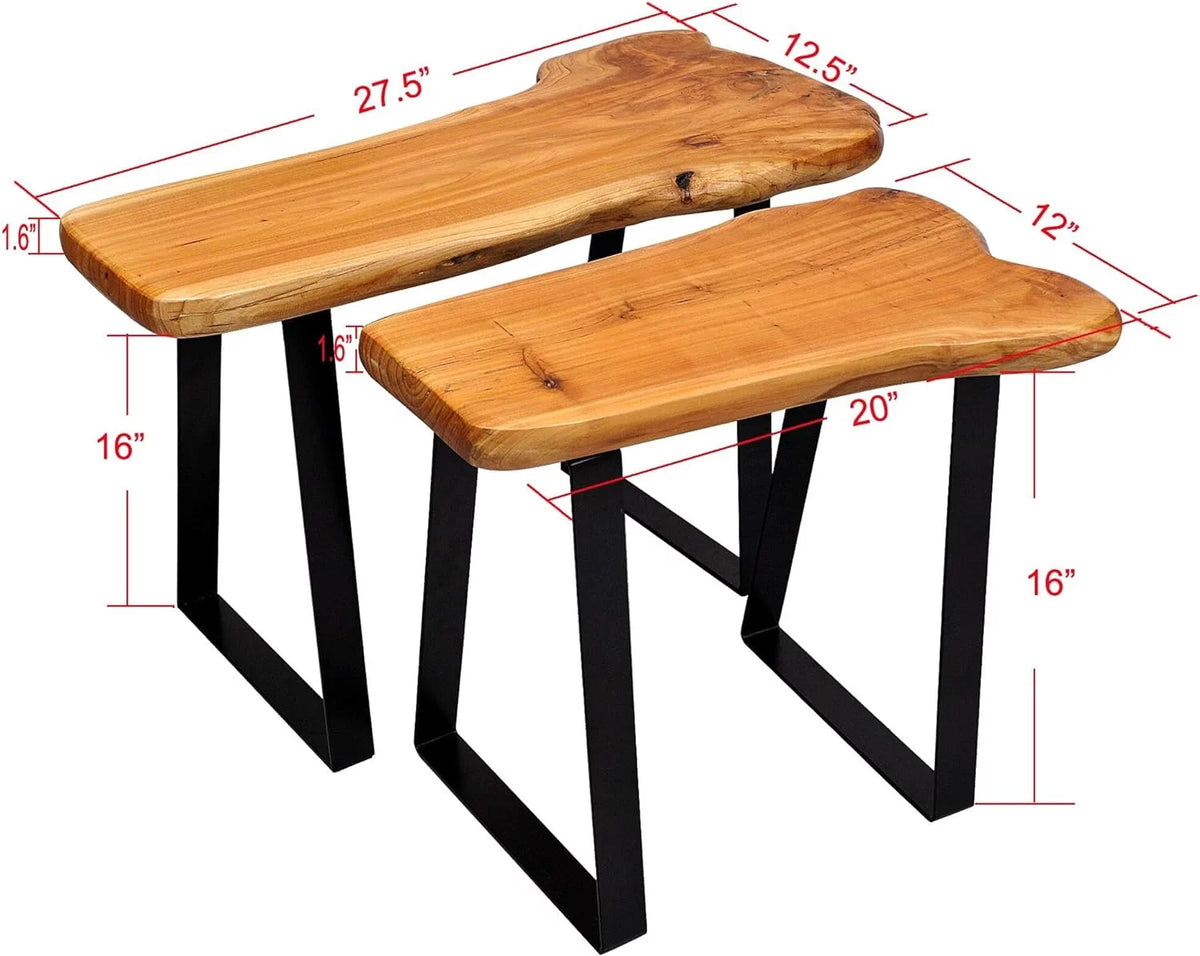 Small Wood Entryway Stool And Stand Bench V9437