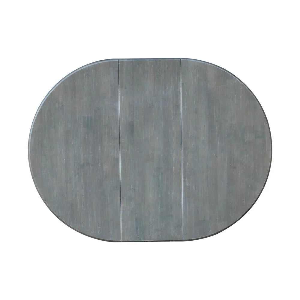 36" Wood Round Table with 12" Leaf V3242