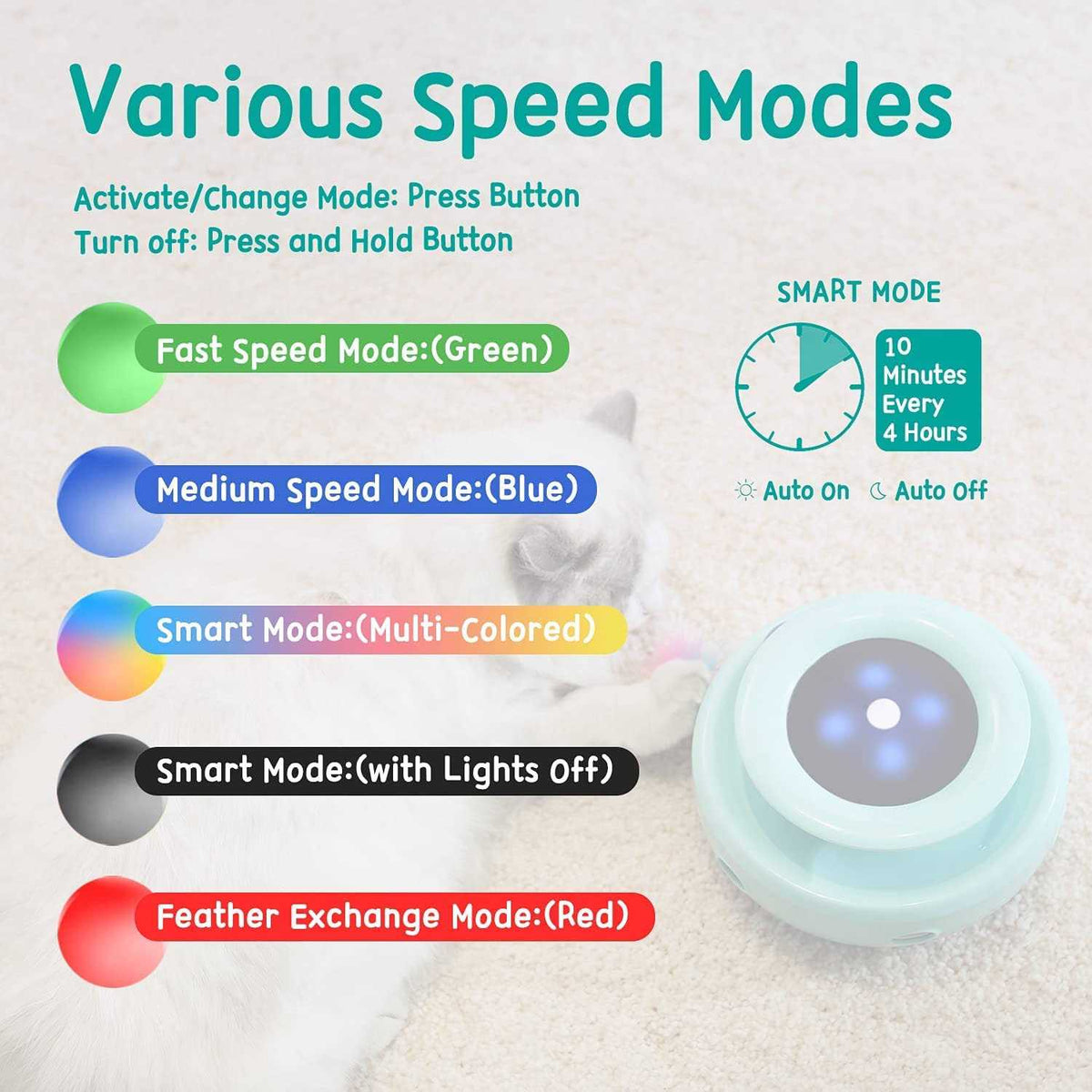 Interactive Cat Toy Balls N154