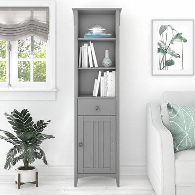 Gray Standard Bookcase N2255