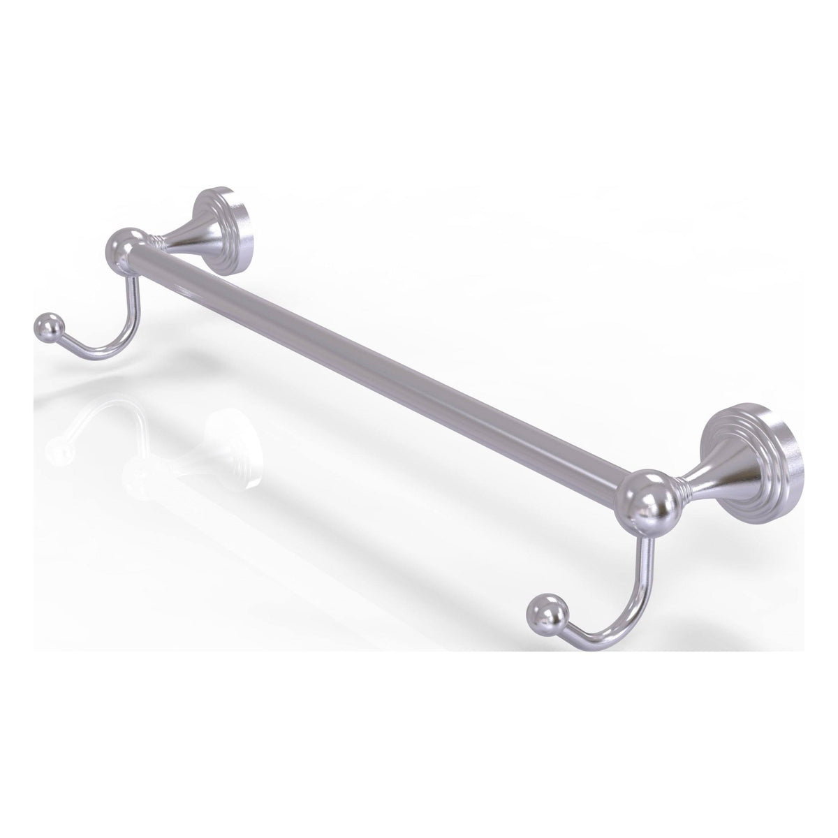 Satin Chrome Wall Mounted Towel Bar D872