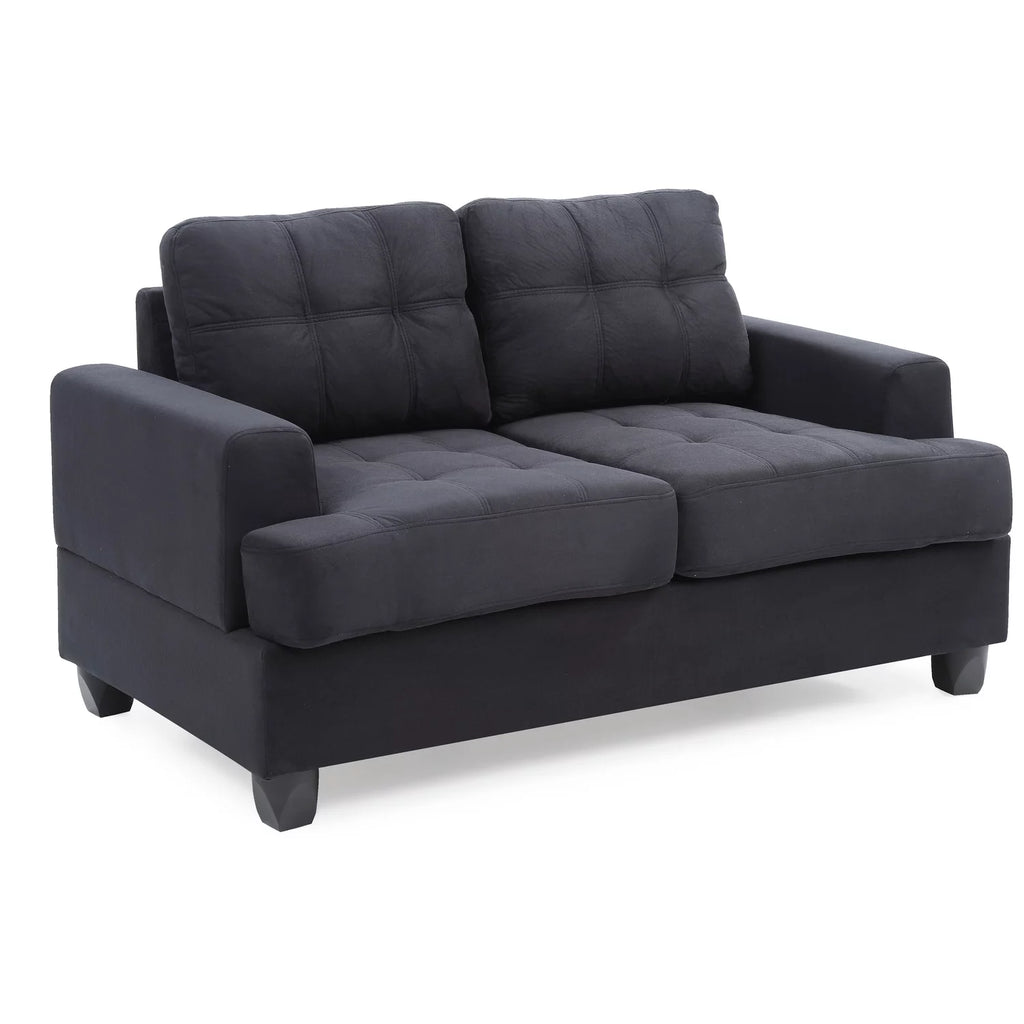 Black Loveseat Q309212