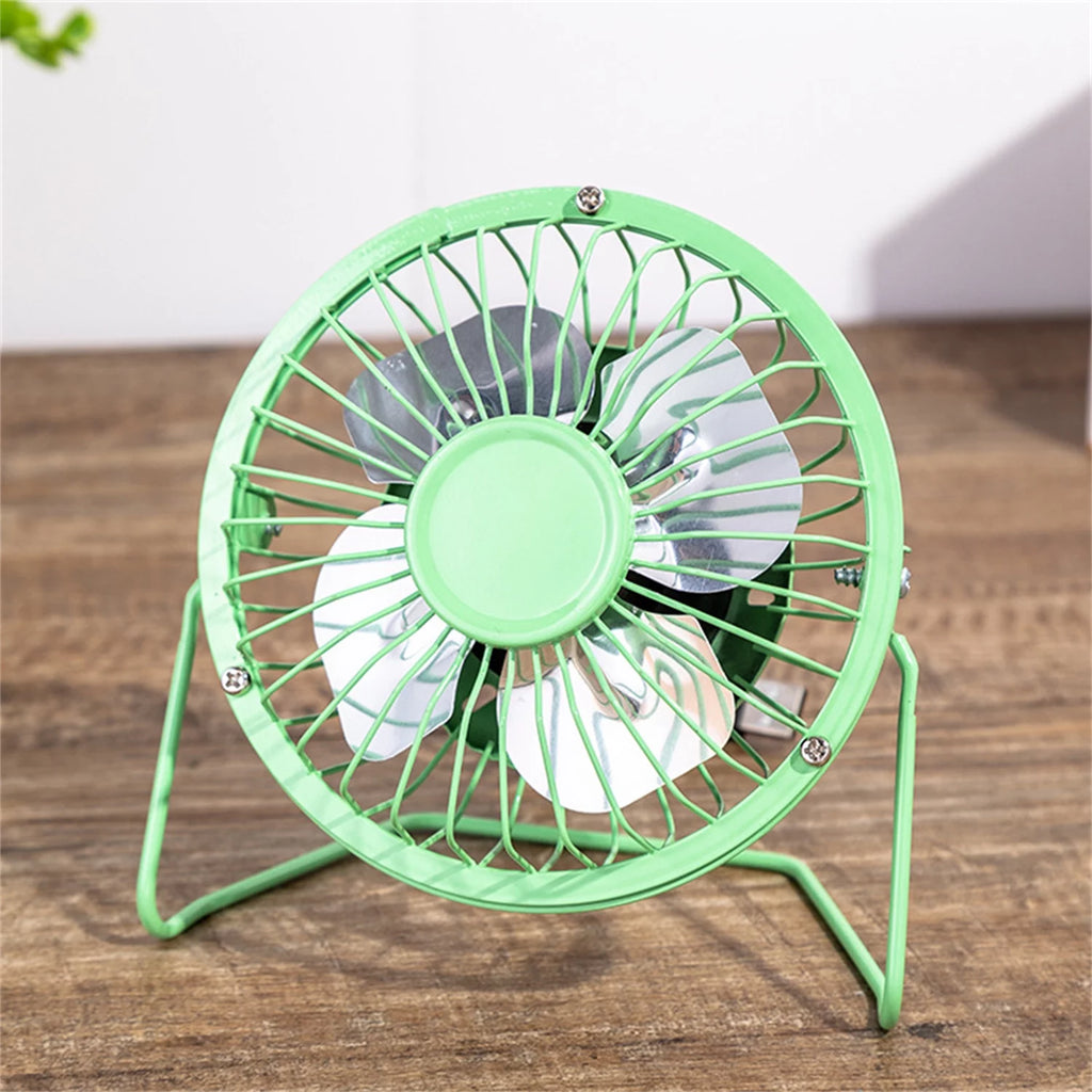4-inch Mini Metal USB Desk Fan I5407