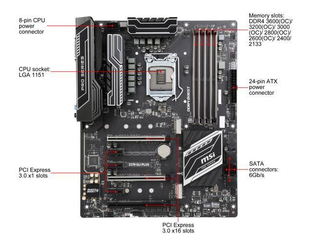 Z270 SLI Plus Motherboard J249