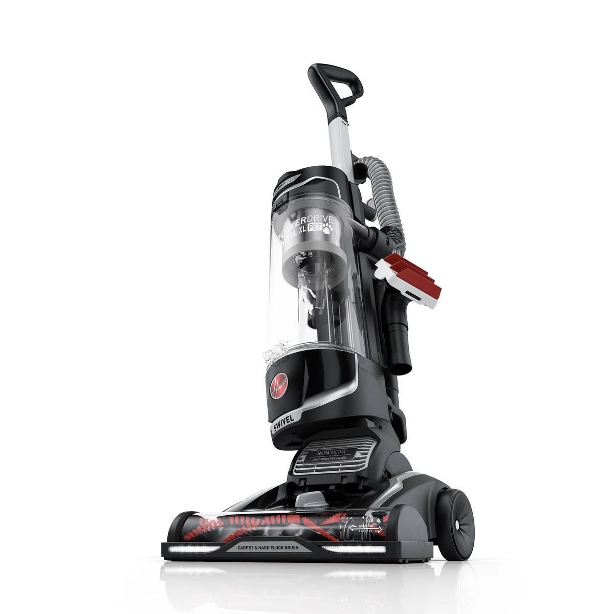 Bagless Upright Vacuum Cleaner with HEPA Media Filtration N76085