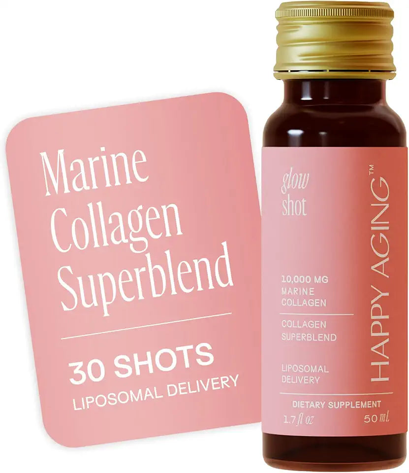10,000mg Marine Collagen Peptides Ready-to-Drink 30 Shots O6264