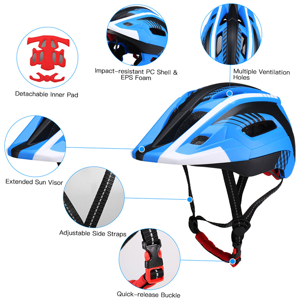 Kids Bike Helmet with Zipper F8937