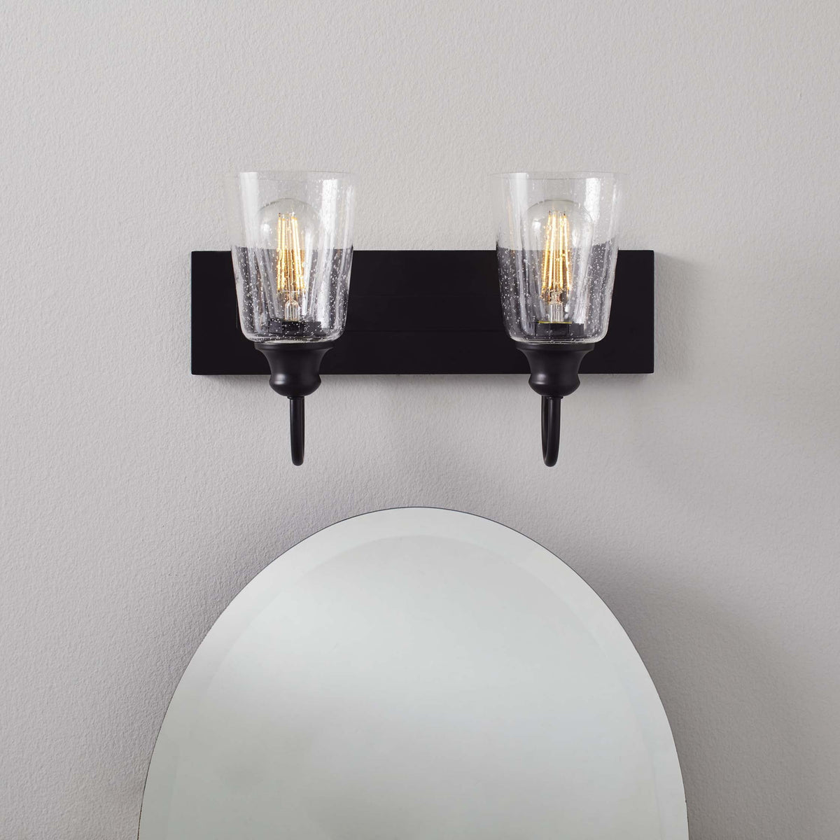 16" Bronze 2-Light Vanity Light B567