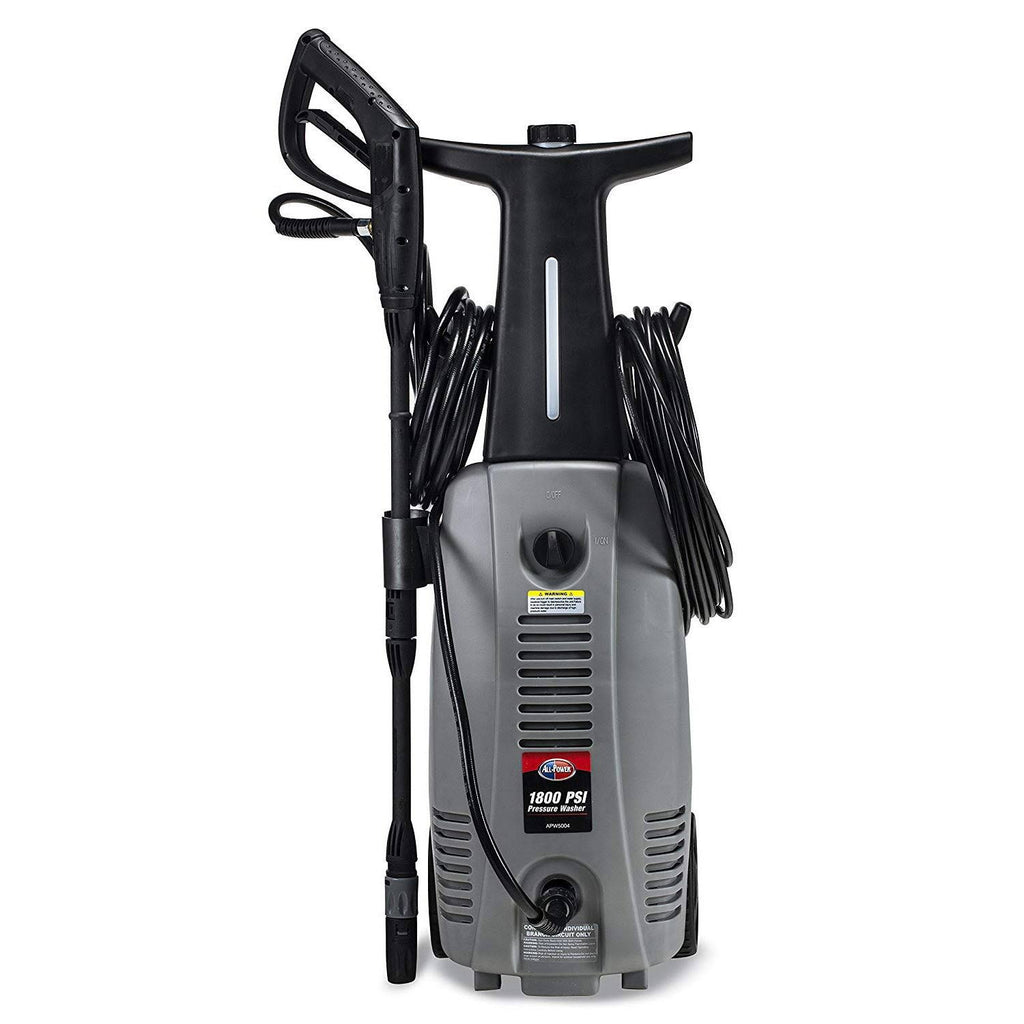 1800 PSI 1.6 GPM Electric Pressure Washer with Hose Reel W7267