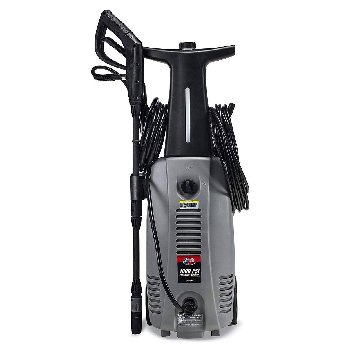 1800 PSI 1.6 GPM Electric Pressure Washer with Hose Reel W7267