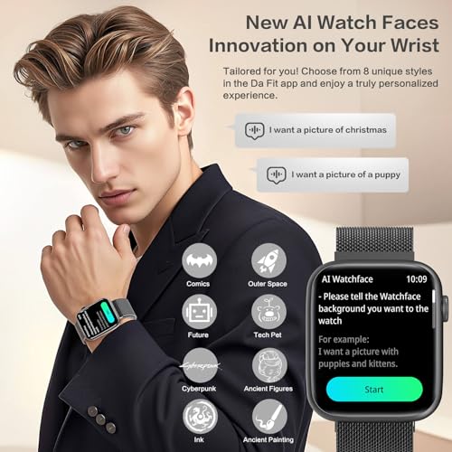 Smart Watch with Blood Pressure Heart Rate Sleep Monitor IP68 Waterproof Fitness Tracker B260