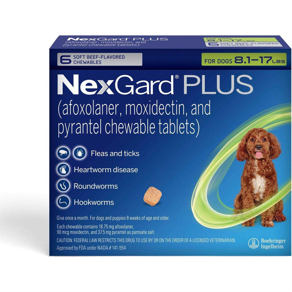 Chewables for Dogs 8.1-17 lbs S884