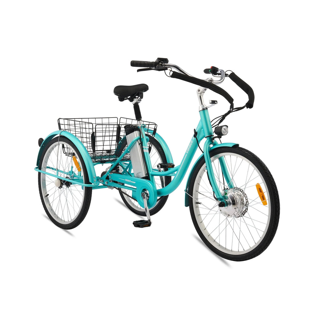Electric Tricycle 350W with Basket 36V 10Ah Cream C15329