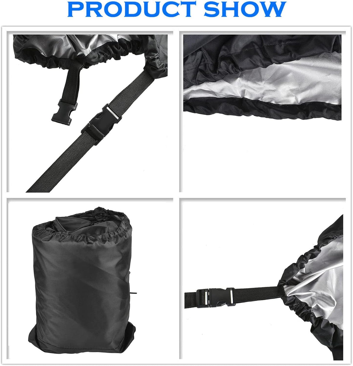 Snowmobile Cover Waterproof Pack of 2 A93386