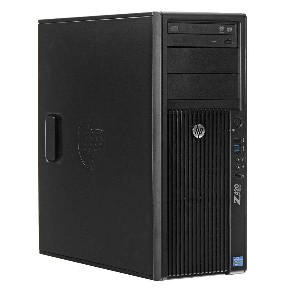 HP Z420 Workstation E5-1620 Quad Core 3.6Ghz 16GB 1TB Q600 R57239