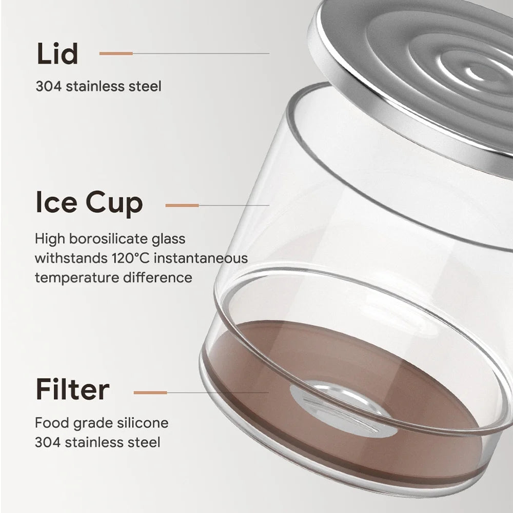 Cold Brew Coffee Maker Borosilicate Glass 300ml I126