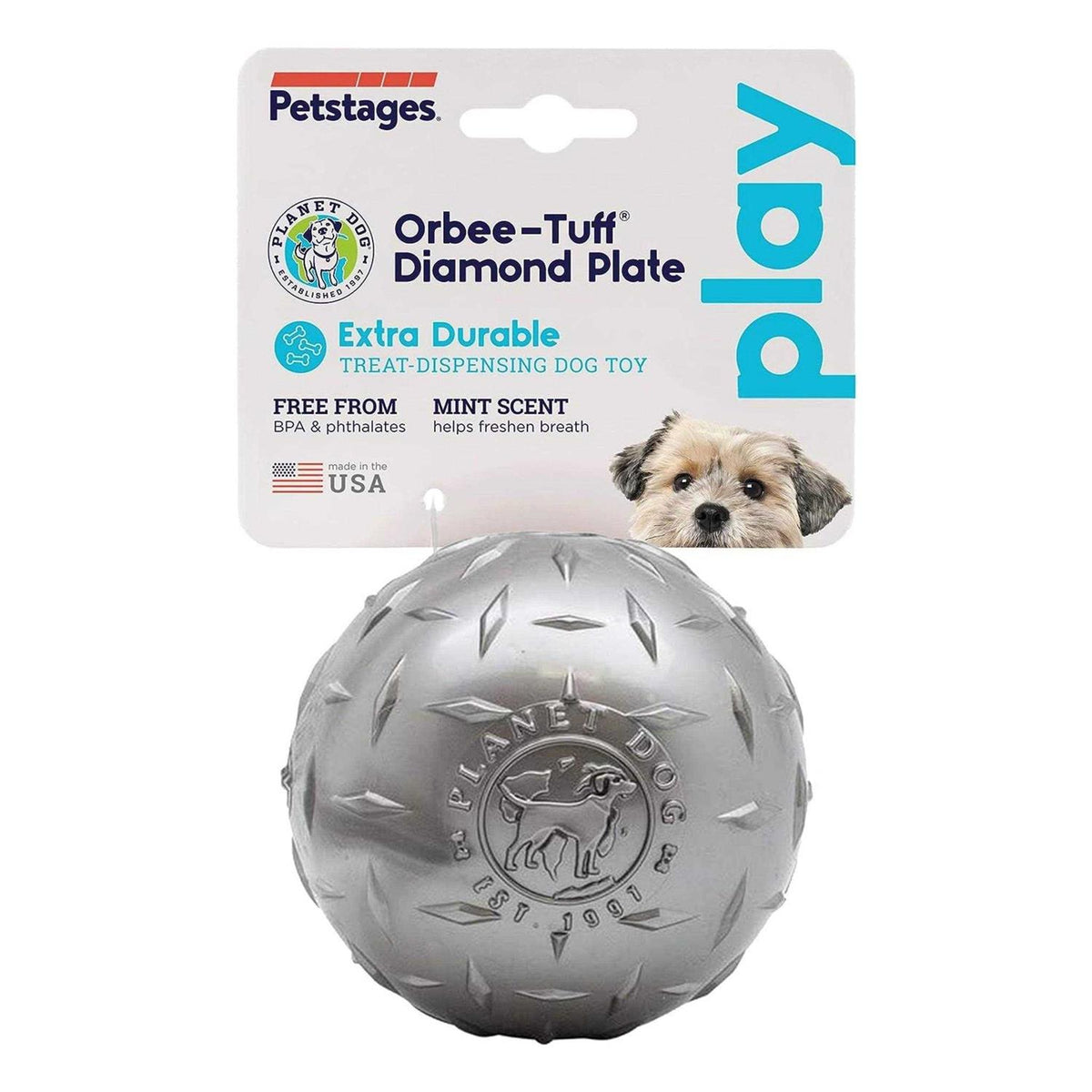 Orbee Tuff Diamond Plate Ball D543
