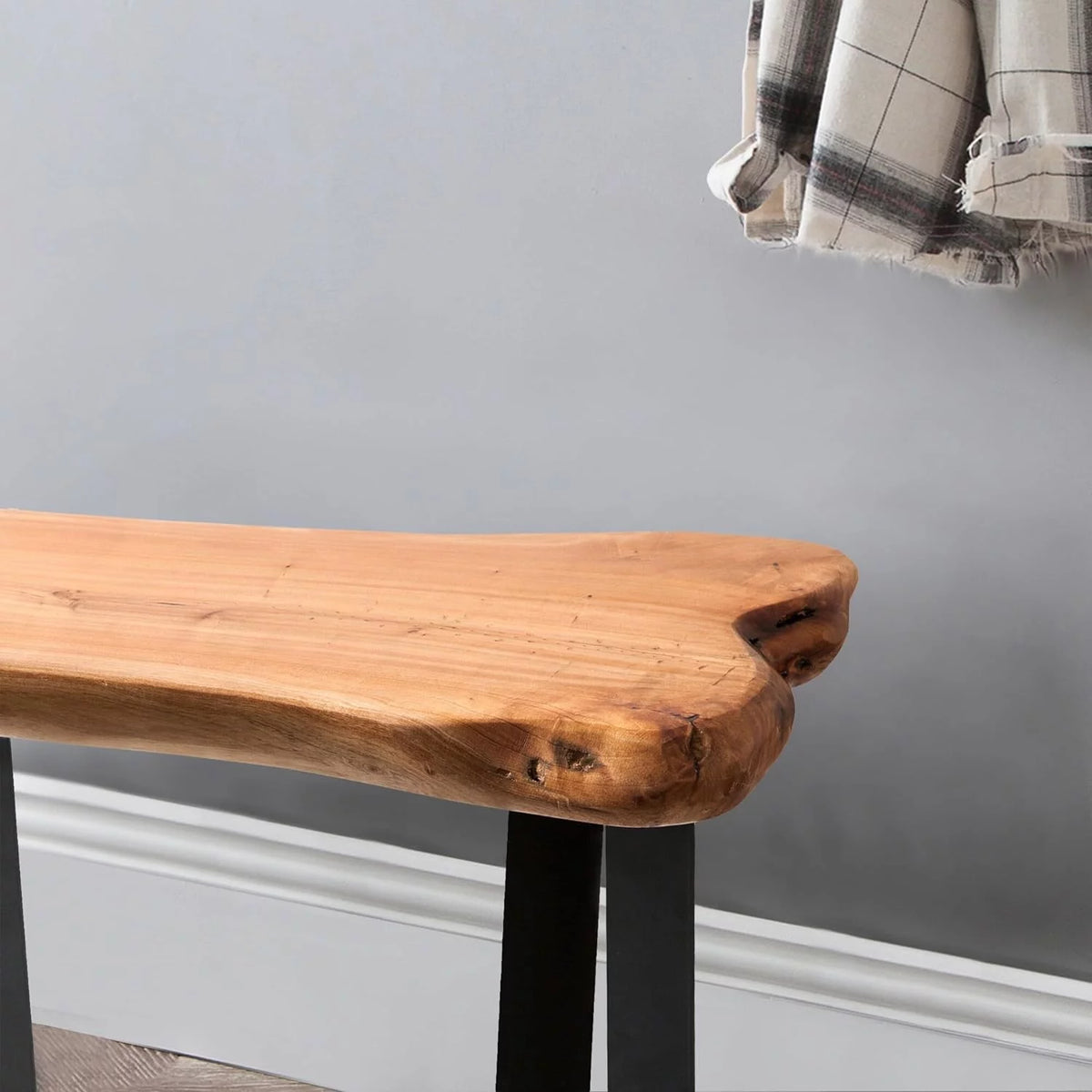 Small Wood Entryway Stool And Stand Bench V9437