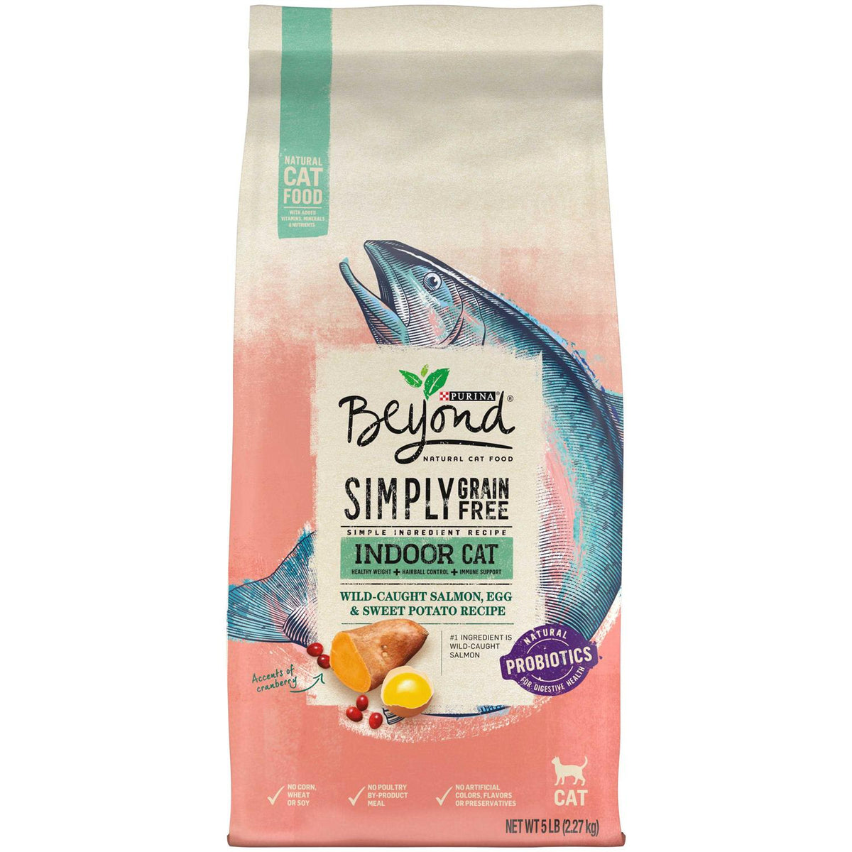 Grain Free Natural Dry Cat Food Salmon R192